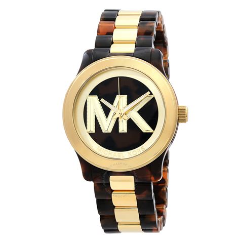 michael kors parker watch tortoise shell|mk7354.